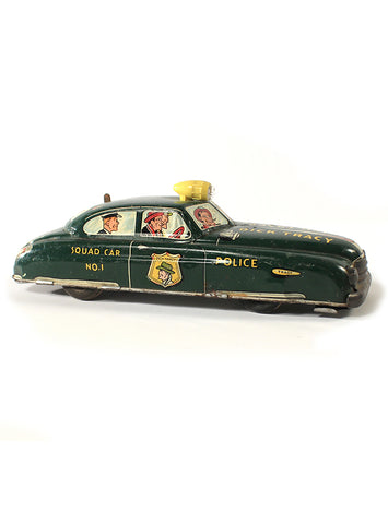 collectible toys 1940s dick tracey no 1 police dept squad car tin toy