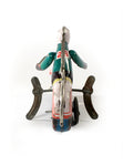 collectible toys 1950s wind up motorcycle racer japanese tin litho toy back