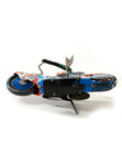collectible toys 1950s wind up motorcycle racer japanese tin litho toy bottom
