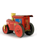 collectible toys western steam road roller back closed
