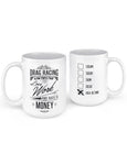 drag racing mug funny coffee mug