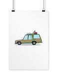 fan art griswold truckster movie car poster