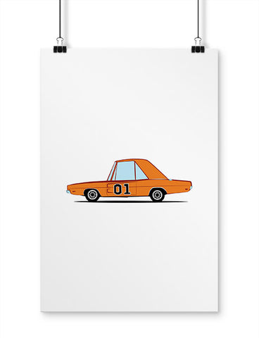 fan art hazzard movie car art