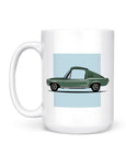 funny coffee mugs 1968 mcqueen movie car front