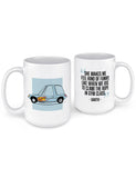 funny coffee mugs garths pacer movie car mug front back