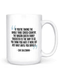 griswolds truckster movie car coffee mug funny coffee mugs back