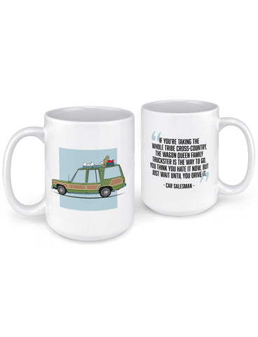 griswolds truckster movie car coffee mug funny coffee mugs front back