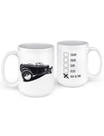 Hot Rod 1932 Roadster High Boy Coffee Mug