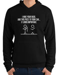 I Have Your Back and This Piece to Your Car Funny T Shirts Hoodies premium hoodie black