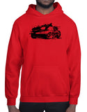 jdm hoodies sports car t shirts red hoodie car shirts