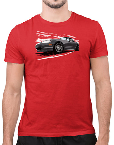 jdm shirts car shirts gray on red racing shirts