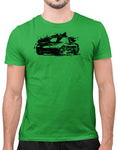 jdm shirts sports car t shirts green car shirts