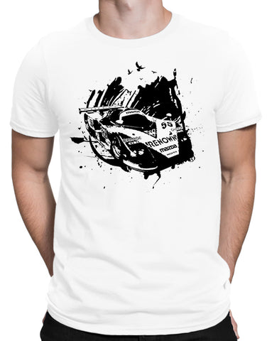 Mazda 787B Le Mans Race Car Shirt mens car shirts