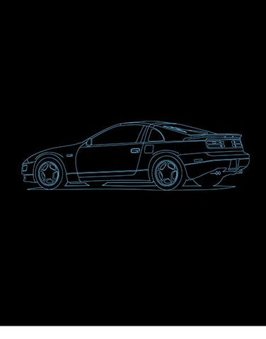 nissan 300zx jdm shirts hoodies flat