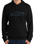 nissan 300zx jdm shirts hoodies premium hoodie black