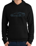 nissan 300zx jdm shirts hoodies premium hoodie black
