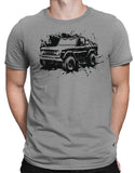 off road shirts mens heather gray