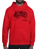 off road shirts mens tractor patent t shirts unisex hoodie