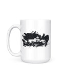 old race car mug gifts for car lovers front