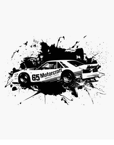 protofab pony car race car shirt racing shirts
