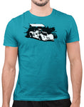 racing shirts jim hall chaparral can am race car shirts mens car shirts teal