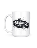 scarab race car mug gifts for car lovers front
