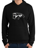super deluxe woody wagon car shirts hoodies premium hoodie