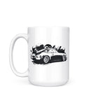 turbo 911 sports car mug classic car gifts front