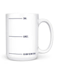 unique coffee mugs 1952 coin rocket amusement ride patent back