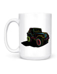 CJ2 Off Roading Coffee Mug front