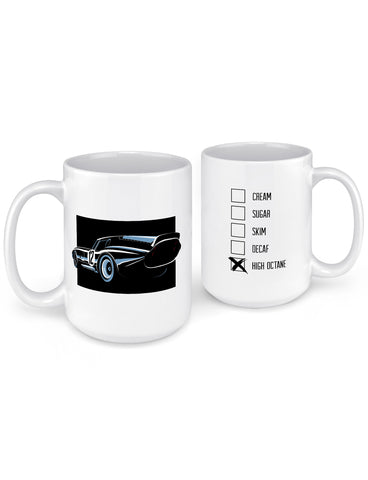 unique coffee mugs csx race car coffee mug front back