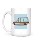 unique coffee mugs fairlane woody wagon front