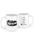 vette grand sport race car mug front back web