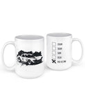 vette grand sport race car mug front back web
