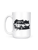 vette grand sport race car mug front web