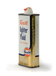 vintage oil cans gulf lighter fluid 3