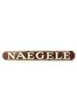 Vintage signs naegele porcelain sign