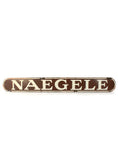 Vintage signs naegele porcelain sign