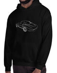 white 1963 vette car shirts hoodies hoodie black